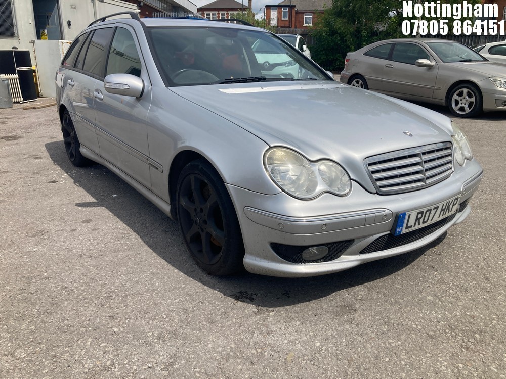 Location: Nottingham - 2007 MERCEDES C220 CDI SPORT EDITION A Estate REG: LR07HKP, Keys: No, MOT Expiry date: 04/02/2026, 2149 Diesel, 5 Speed Auto Diesel, Former Keepers: 2
