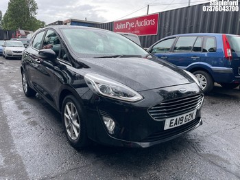 Location: Stapleford - 2019 FORD FIESTA ZETEC TDCI 5 Door Hatchback REG: EA19GZK, Keys: Yes, MOT Expiry date: 11/07/2026, 1499 Diesel, 6 Speed Manual Diesel, Former Keepers: 3