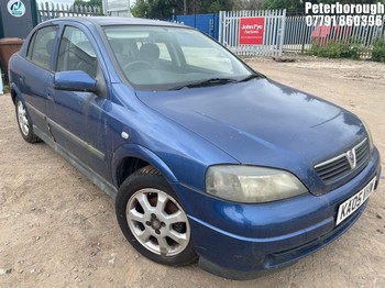 Location: Peterborough - 2005 VAUXHALL ASTRA ENJOY 5 Door Hatchback REG: KA05VHW, Keys: No, MOT Expiry date: 25/01/2024, 1598 Petrol, 4 Speed Auto Petrol, Former Keepers: 2