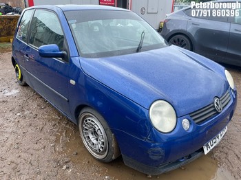 Location: Peterborough - 2004 VOLKSWAGEN LUPO E 3 Door Hatchback REG: KU54ZKN, Keys: No, MOT Expiry date: 26/11/2026, 999 Petrol, 5 Speed Manual Petrol, Former Keepers: 6
