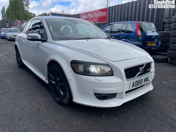 Location: Stapleford - 2008 VOLVO C30 SE SPORT DIESEL 3 Door Hatchback REG: AO58VWL, Keys: Yes, MOT Expiry date: 22/03/2027, 1997 Diesel, 6 Speed Manual Diesel, Former Keepers: 6