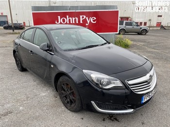 Location: South Wales - 2013 VAUXHALL INSIGNIA DSIGN NAV CDTI E 5 Door Hatchback REG: FP63LXB, Keys: No, MOT Expiry date: 21-01-2027, 1956 Diesel, 6 Speed Manual Diesel, Former Keepers: 4