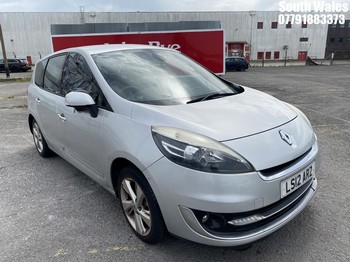 Location: South Wales - 2012 RENAULT G SCENIC D-QUE TT ENERGY MPV REG: LS12ARZ, Keys: No, MOT Expiry date: 08-11-2026, 1461 Diesel, 6 Speed Manual Diesel, Former Keepers: 4