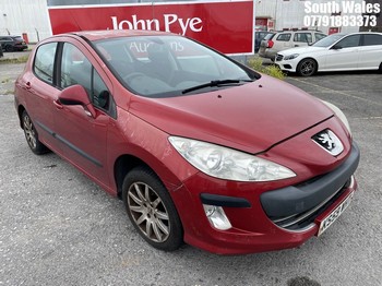 Location: South Wales - 2009 PEUGEOT 308 VERVE 5 Door Hatchback REG: KS59WHT, Keys: Yes, MOT Expiry date: 10/12/2026, 1397 Petrol, 5 Speed Manual Petrol, Former Keepers: 6