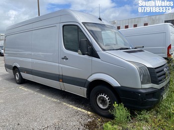 Location: South Wales - 2013 VOLKSWAGEN CRAFTER CR35 TDI 136 LWB Panel Van REG: SV13XWT, Keys: No, MOT Expiry date: 12/04/2026, 1968 Diesel, 6 Speed Manual Diesel, Former Keepers: 3