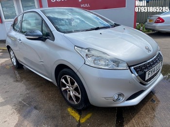 Location: Hull - 2014 PEUGEOT 208 ACTIVE 3 Door Hatchback REG: FY14UJG, Keys: No, MOT Expiry date: 24/02/2026, 999 Petrol, 5 Speed Manual Petrol, Former Keepers: 2