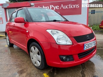 Location: Hull - 2009 SUZUKI SWIFT GL 5DR 5 Door Hatchback REG: SB09FDG, Keys: No, MOT Expiry date: 20/03/2026, 1328 Petrol, 5 Speed Manual Petrol, Former Keepers: 4