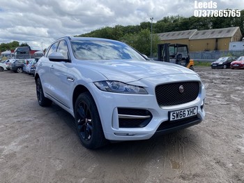 Location: Leeds - 2016 JAGUAR F-PACE R-SPORT AWD D AUTO Estate REG: SW66XHC, 1999cc Diesel, 8 Speed Auto Diesel, Former Keepers:, Keys: Yes, MOT Expiry date: 08-01-2027