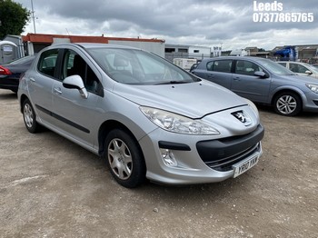 Location: Leeds - 2010 PEUGEOT 308 S 5 Door Hatchback REG: YR10YKM, Keys: No, MOT Expiry date: 15-04-2026, 1397 Petrol, 5 Speed Manual Petrol, Former Keepers: 5