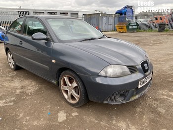 Location: Leeds - 2008 SEAT IBIZA SPORT 105 3 Door Hatchback REG: KM08PNX, Keys: No, MOT Expiry date: 18-12-2024, 1390 Petrol, 5 Speed Manual Petrol, Former Keepers: 5