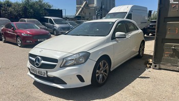 Location: Erith - 2016 MERCEDES A 200 D SPORT EXECUTIVE AUTO 5 Door Hatchback REG: WM65KUJ, Keys: Yes, MOT Expiry date: 27/12/2024, 2143 CC Diesel, 7 Speed Automatic Diesel, Former Keepers: 2