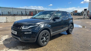 Location: Erith - 2016 LAND ROVER RANGE ROVER EVOQUE SE TECH TD4 A 5 Door SUV REG: L100OBB, Keys: Yes, MOT Expiry date: 23/03/2026, 1999 CC Diesel, 9 Speed Automatic Diesel, Former Keepers: 3