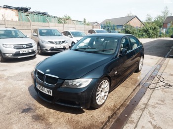 Location: St Helens - 2008 BMW 320D EDITION M SPORT AUTO 4 Door Saloon REG: FN58LNV, Keys: Yes, MOT Expiry date: 11/09/2025, 1995 CC Diesel, 6 Speed Automatic Diesel, Former Keepers: 4