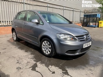Location: Hayes - 2009 VOLKSWAGEN GOLF PLUS LUNA TSI S-A 5 Door Hatchback REG: EF58HEV, Keys: No, MOT Expiry date: 05/02/2024, 1390 Petrol, 6 Speed Semi Auto Petrol, Former Keepers: 3