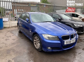 Location: Hayes - 2008 BMW 318I ES AUTO 4 Door Saloon REG: SG58YYZ, Keys: No, MOT Expiry date: 11/03/2026, 2000 Petrol, 6 Speed Auto Petrol, Former Keepers: 8