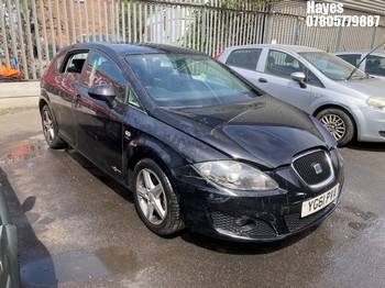 Location: Hayes - 2011 SEAT LEON S COPA TSI 5 Door Hatchback REG: YG61PVA, Keys: No, MOT Expiry date: 07/11/2026, 1197 Petrol, 5 Speed Manual Petrol, Former Keepers: 8
