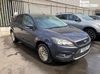 Location: Hayes - 2009 FORD FOCUS TITANIUM 100 AUTO 5 Door Hatchback REG: FX09YFC, Keys: No, MOT Expiry date: 22/01/2027, 1596 Petrol, 4 Speed Auto Petrol, Former Keepers: 9