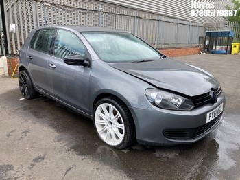 Location: Hayes - 2011 VOLKSWAGEN GOLF S TSI 5 Door Hatchback REG: FY61AGZ, Keys: No, MOT Expiry date: 09/01/2026, 1197 Petrol, 5 Speed Manual Petrol, Former Keepers: 9