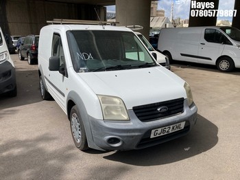Location: Hayes - 2012 FORD TRANSIT CONNECT 90 T200 Panel Van REG: GJ62KHL, Keys: No, MOT Expiry date: 28/07/2026, 1753 Diesel, 5 Speed Manual Diesel, Former Keepers: 7