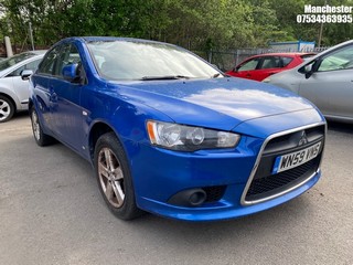 Location: Manchester - 2009 MITSUBISHI LANCER GS2 DI-D DPF 5 Door Hatchback REG: WN59VNS, 1968 Diesel, 6 Speed Manual Diesel, Former Keepers: 6, Keys: No, MOT Expiry date: 13/11/2026