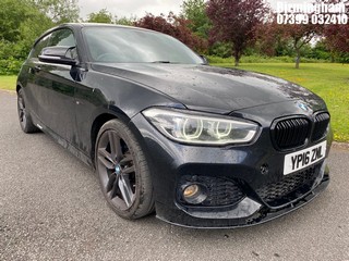 Location: Birmingham - 2016 BMW 116D M SPORT 3 Door Hatchback REG: YP16ZNL, 1496cc Diesel, 6 Speed Manual Diesel, Former Keepers: 7, Keys: Yes, MOT Expiry date: 05/01/2027