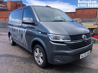 Location: Nottingham - 2022 VOLKSWAGEN TRANSPORTER T32 H-LINE TD Panel Van REG: HJ72XAD, 1968cc Diesel, 7 Speed S-Auto Diesel, Former Keepers: 0, Keys: Yes, MOT Expiry date: 26/11/2026