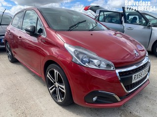 Location: BELVEDERE - 2016 PEUGEOT 208 GT LINE S/S 5 Door Hatchback REG: RX66OBA, 1200cc Petrol, 5 Speed Manual Petrol, Former Keepers: 5, Keys: No, MOT: Expiry date23.02.2027