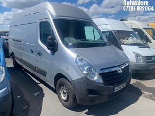 Location: BELVEDERE - 2016 VAUXHALL MOVANO F3500 L3H3 CDTI Panel Van REG: AU66NUO, 2299cc Diesel, 6 Speed Manual Diesel, Former Keepers: 2, Keys: No, MOT: Expiry date02.09.2026