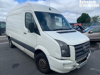 Location: BELVEDERE - 2009 VOLKSWAGEN CRAFTER CR35 109 MWB Panel Van REG: HJ09YNC, 2461cc Diesel, 6 Speed Manual Diesel, Former Keepers: 4, Keys: No, MOT: Expiry date10.04.2026