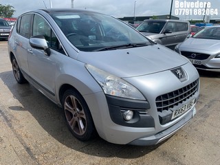 Location: Belvedere - 2013 PEUGEOT 3008 ALLURE E-HDI S-A 5 DOOR HATCHBACK REG: RX63VBL, 1560cc DIESEL, 6 SPEED SEMI AUTO DIESEL, Former Keepers: 3, Keys: Yes, MOT Expiry date: 04.12.2026