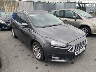 Location: Belvedere - 2016 FORD FOCUS TITANIUM AUTO Estate REG: WO65KGF, Keys: No, MOT Expiry date: 29/01/2026, 1596 Petrol, 6 Speed Auto Petrol, Former Keepers: 4