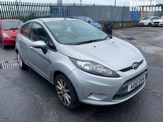 Location: Belvedere - 2010 FORD FIESTA EDGE 60 5 Door Hatchback REG: AO10BVW, Keys: No, MOT Expiry date: 01/04/2026, 1242 Petrol, 5 Speed Manual Petrol, Former Keepers: 5