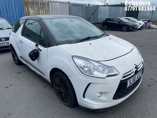 Location: Belvedere - 2010 CITROEN DS3 DSTYLE HDI 90 3 Door Hatchback REG: SJ10AXT, Keys: No, MOT Expiry date: 21/03/2026, 1560 Diesel, 5 Speed Manual Diesel, Former Keepers: 7