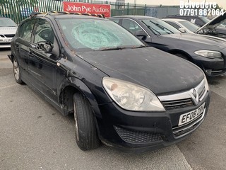 Location: Belvedere - 2008 VAUXHALL ASTRA BREEZE 5 Door Hatchback REG: EF08ZRK, Keys: No, MOT Expiry date: 02/07/2026, 1598 Petrol, 5 Speed Manual Petrol, Former Keepers: 8