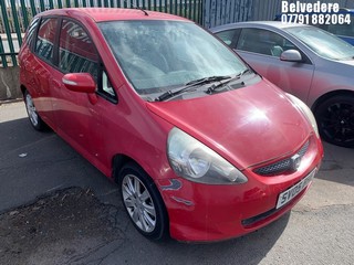 Location: Belvedere - 2005 HONDA JAZZ SE 5 Door Hatchback REG: SV05BHE, Keys: No, MOT Expiry date: 03/04/2026, 1339 Petrol, 5 Speed Manual Petrol, Former Keepers: 4