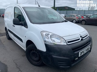 Location: Belvedere - 2018 CITROEN BERLINGO 625 EN-PRISE BLU Panel Van REG: DP67KWO, Keys: No, MOT Expiry date: 24/02/2027, 1560 Diesel, 5 Speed Manual Diesel, Former Keepers: 9