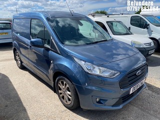 Location: Belvedere - 2019 FORD TRANSIT CONNECT 200 LTD T Panel Van REG: OE19CAU, Keys: No, MOT Expiry date: 08/06/2026, 1499 Diesel, 8 Speed Auto Diesel, Former Keepers: 3