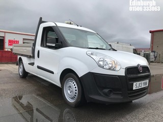 Location: Edinburgh - 2013 FIAT DOBLO 16V WORK UP MULTIJE PICK-UP REG: SJ13YMW, 1248cc DIESEL, 5 SPEED MANUAL DIESEL, Former Keepers: 0, Keys: Yes, MOT Expiry date: 30/08/2025
