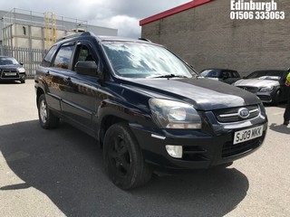Location: Edinburgh - 2009 KIA SPORTAGE XS CRDI 4WD Estate REG: SJ09MKK, Keys: Yes, MOT Expiry date: 19/11/2026, 1991 Diesel, 6 Speed Manual Diesel, Former Keepers: 7