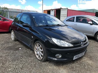 Location: Edinburgh - 2002 PEUGEOT 206 GTI 3 Door Hatchback REG: YY02FZZ, Keys: No, MOT Expiry date: 12/01/2025, 1997 Petrol, 5 Speed Manual Petrol, Former Keepers: 2