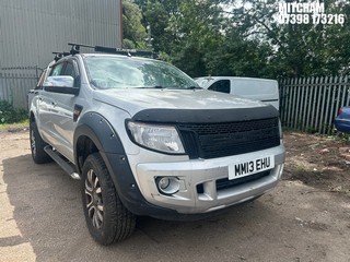 Location: Mitcham - 2013 FORD RANGER XLT 4X4 TDCI Pick-up REG: MM13EHU, Keys: No, MOT Expiry date: 22/02/2027, 2198 Diesel, 6 Speed Manual Diesel, Former Keepers: 6