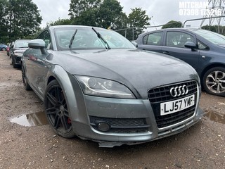 Location: Mitcham - 2008 AUDI TT QUATTRO AUTO Coupe REG: LJ57YMF, Keys: No, MOT Expiry date: 09/04/2026, 3189 Petrol, 6 Speed Auto Petrol, Former Keepers: 18