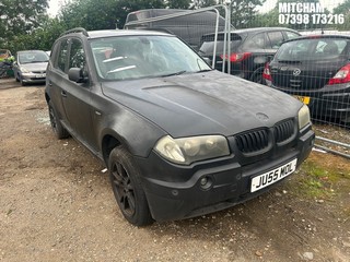 Location: Mitcham - 2005 BMW X3 D SE Estate REG: JU55MOL, Keys: No, MOT Expiry date: 19/01/2026, 1995 Diesel, 6 Speed Manual Diesel, Former Keepers: 13