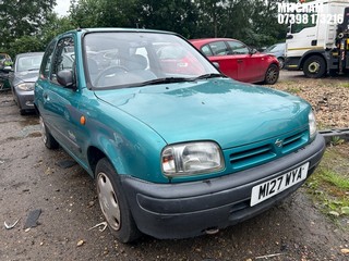 Location: Mitcham - 1995 NISSAN MICRA MAURITIUS 3 Door Hatchback REG: M127WYA, Keys: No, MOT Expiry date: 08/12/2025, 998 Petrol, 5 Speed Manual Petrol, Former Keepers: 5