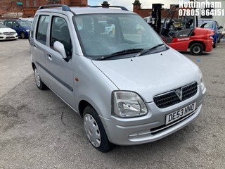Location: Nottingham - 2003 VAUXHALL AGILA CLUB 16V MPV REG: DE53NNO, Keys: No, MOT Expiry date: 24/04/2027, 1199 Petrol, 5 Speed Manual Petrol, Former Keepers: 8