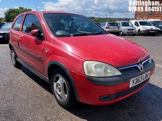 Location: Nottingham - 2001 VAUXHALL CORSA SXI 16V SEMI-AUTO 3 Door Hatchback REG: Y363LBA, Keys: No, MOT Expiry date: 12/09/2026, 1199 Petrol, 5 Speed Semi Auto Petrol, Former Keepers: 11