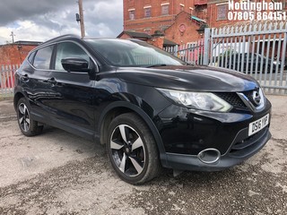 Location: Nottingham - 2016 NISSAN QASHAQI N-CONNECTA DCI 5 DOOR HATCHBACK REG: DS16YXP, 1461CC DIESEL, 6 SPEED MANUAL DIESEL, Former Keepers: 0, Keys: Yes, MOT Expiry date: 31/07/2026