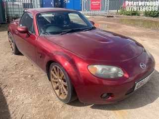 Location: Peterborough - 2007 MAZDA MX-5 SPORT Convertible REG: GR07XWN, Keys: No, MOT Expiry date: 05/08/2025, 1999 Petrol, 6 Speed Manual Petrol, Former Keepers: 5