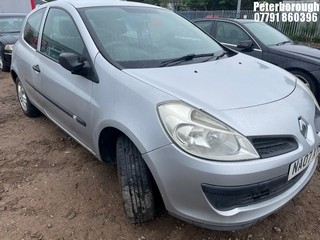 Location: Peterborough - 2007 RENAULT CLIO EXTREME 3 Door Hatchback REG: NA07XYF, Keys: No, MOT Expiry date: 10/02/2027, 1149 Petrol, 5 Speed Manual Petrol, Former Keepers: 8