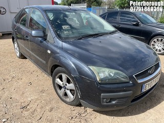 Location: Peterborough - 2007 FORD FOCUS ZETEC CLIMATE 5 Door Hatchback REG: EY07KXF, Keys: No, MOT Expiry date: 06/03/2026, 1596 Petrol, 5 Speed Manual Petrol, Former Keepers: 6